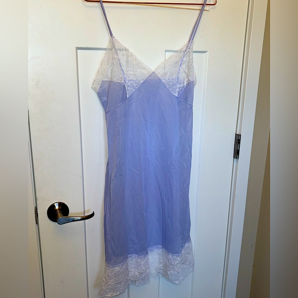 1960s Vintage Nylon Slip Nailon Rhodiatoce made in Italy Biancheria Sheer Lace